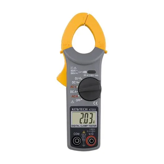 مقياس كلامب Kyoritsu KEW 203 بسعة 400 A للتيار AC/DC