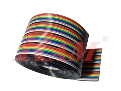 Multicolor 20-Pin Dupont Flat Ribbon Cable 1m (2.54mm)