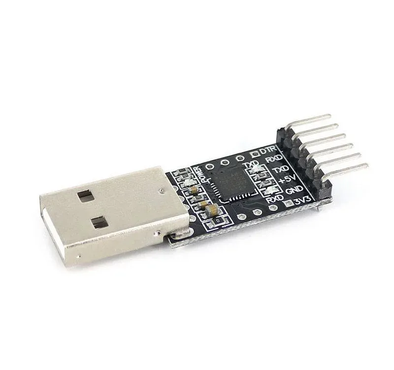 وحدة تحويل USB 2.0 إلى TTL UART تسلسلي بالشريحة CP2102 ذات 6 أطراف