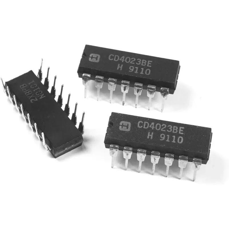 CD4023BE CMOS Triple 3-Input NAND Gate IC, DIP-14
