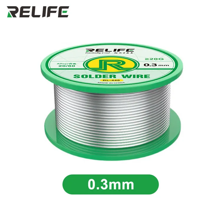 سلك قصدير RELIFE RL-440 بالروزن 0.3 مم وزن 20 جرام