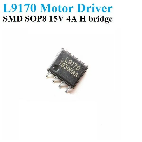 L9170S Dual H-Bridge Motor Driver IC, 4.2A per Channel, 15V