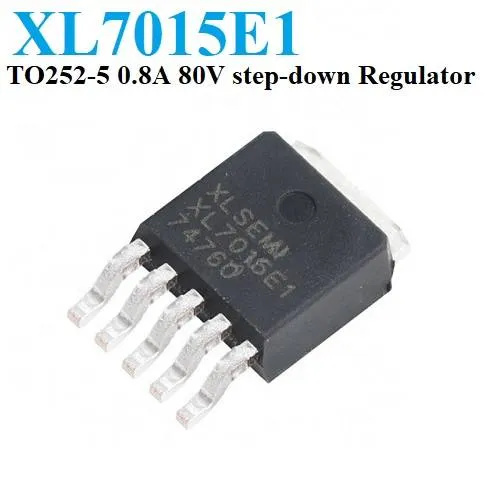 XL7015E1 0.8A 7W Adjustable DC-DC Step-Down Converter IC SMD