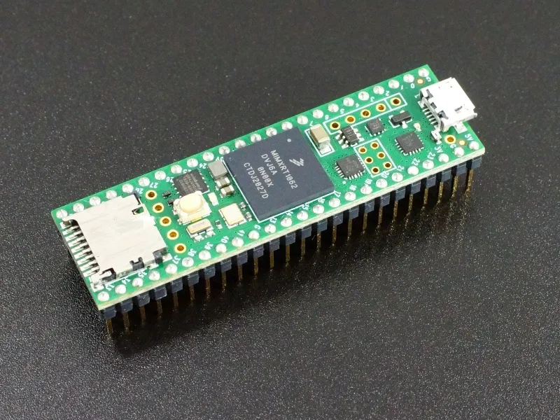 Teensy 4.1 Cortex-M7 600 MHz Dev Board – MicroSD, USB Host/Device