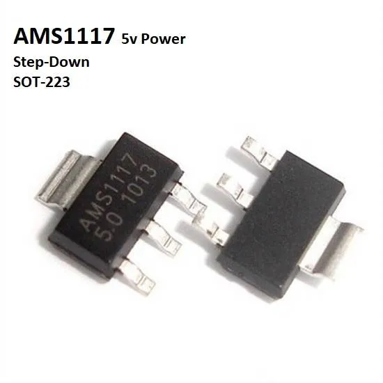 AMS1117-5.0 5V Voltage Regulator IC SOT-223