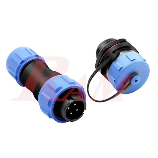 KF17 4-Pin IP68 Waterproof Dustproof Cable Connector
