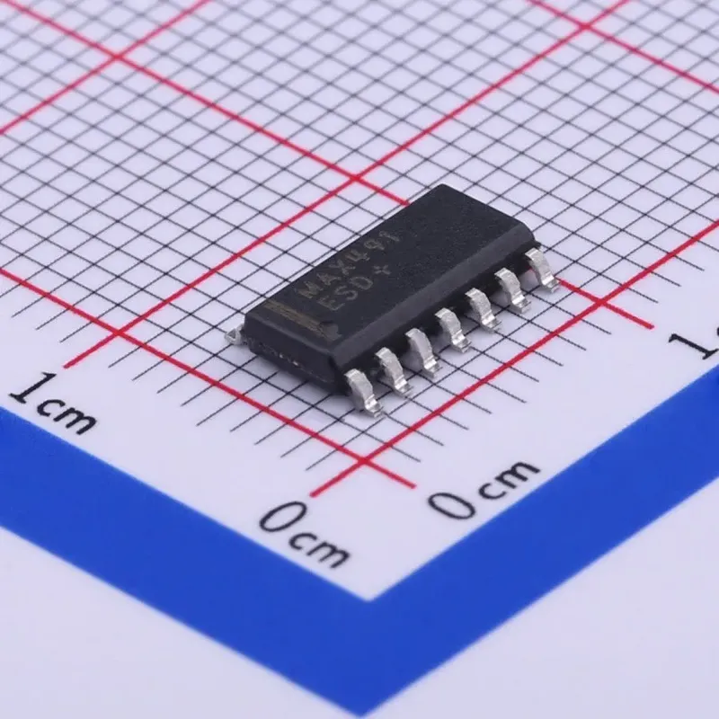 MAX491ESD+ RS-485/RS-422 Transceiver 2.5 Mbps SOIC-14