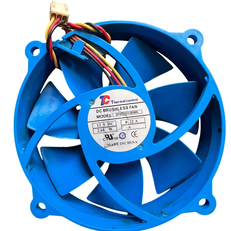 Thermal Control DF0922512BIMN DC Fan 12V 0.22A (Used Like New)