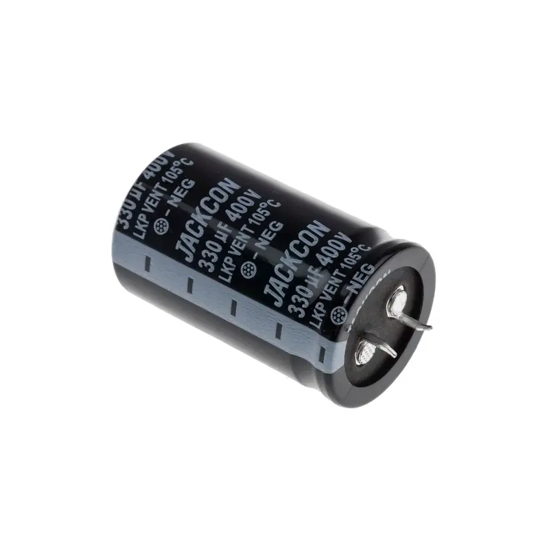 مكثف إلكتروليتي 330uF بجهد 400V