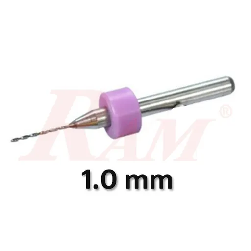 Carbide PCB Micro Drilling End Mill Bit 1.0 mm