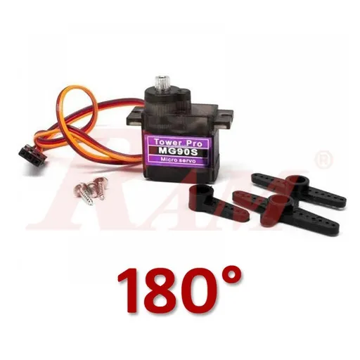 MG90S Metal Gear Micro Servo Motor 180 Degree