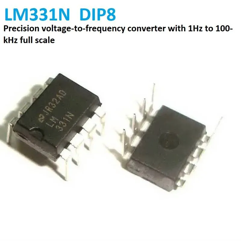 LM331N DIP-8 Precision Voltage-to-Frequency Converter IC