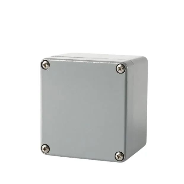 Cast Aluminum Waterproof Junction Box 80x75x60mm, IP66