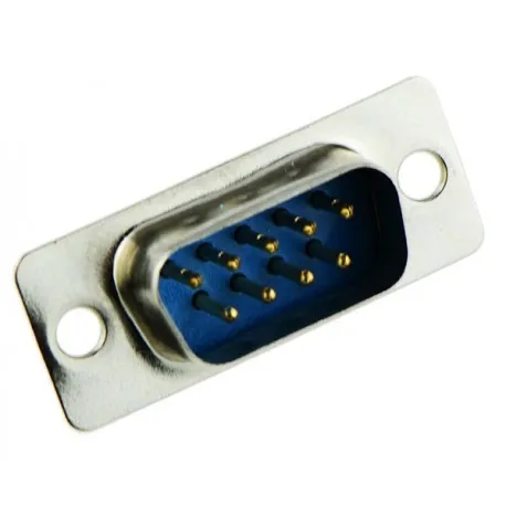 DB9 Male D-Sub Connector 9-Pin Solder Type