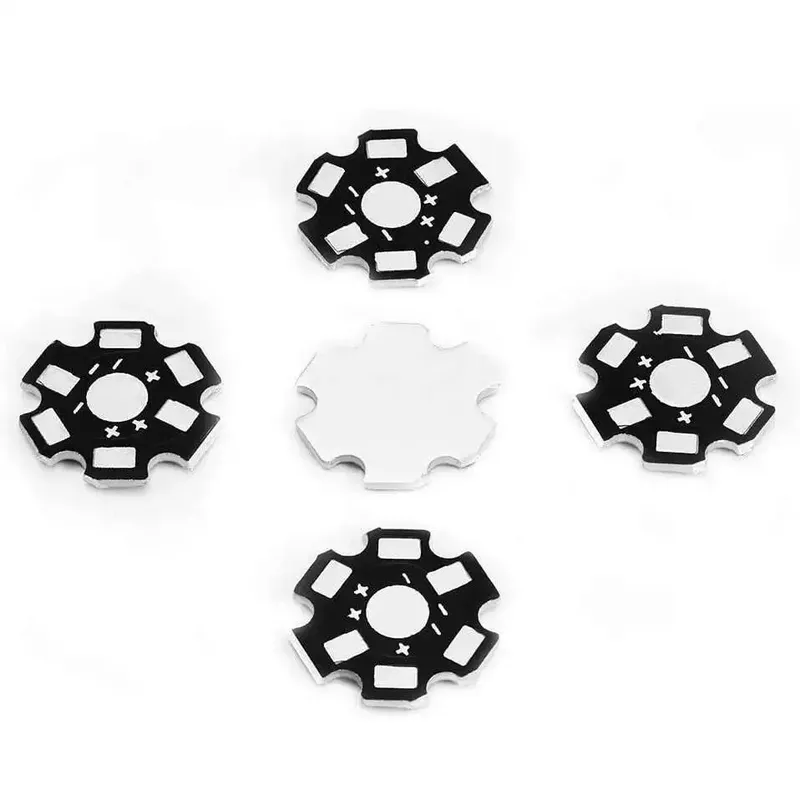 Aluminum Heat Sink Base for 1W, 3W and 5W LEDs (5 pcs)