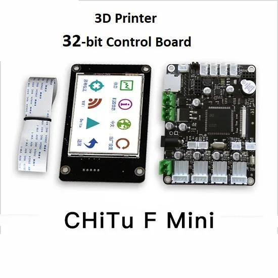 Chitu F Mini 32-bit 3D Printer Controller Board with 2.8 Inch Touch Screen