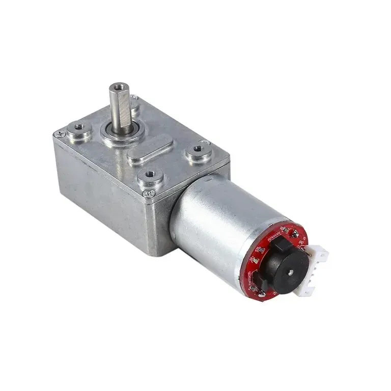 JGY-370-1285 Worm Gear Motor 12V 210 RPM with Encoder