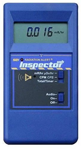 Inspector USB Nuclear Radiation Detector with USB Data Output