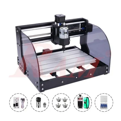 DIY 3018Pro Small CNC Laser 15W & Engraving Router Kit