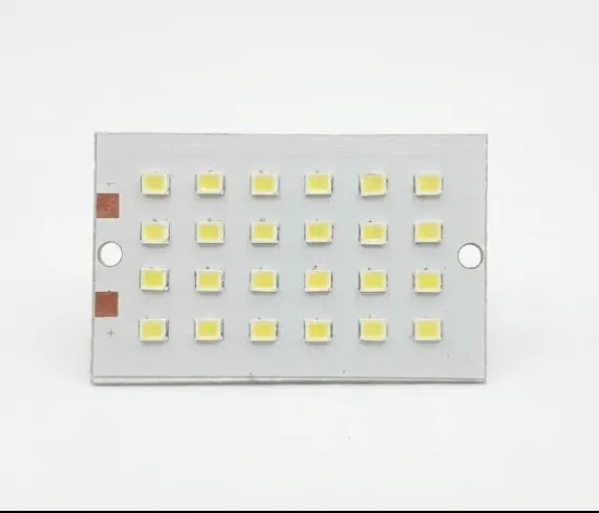 5 W White LED Panel, 24 SMD LEDs, 4.2 V DC, 5×3 cm