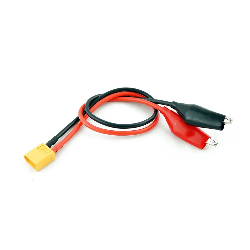 XT60 Male to Crocodile Clip Cable 16 AWG 200cm
