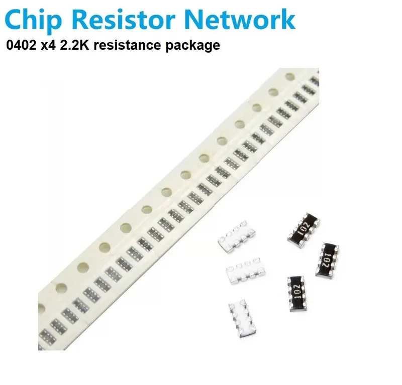 0402 SMD 8P4R Resistor Network 22kΩ (4 Resistors, 8-Pin)