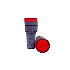 AD16-16DS 16mm Red Panel Pilot Light Indicator, AC 220V