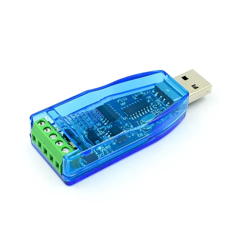 Industrial USB to RS-485 Converter with TVS Surge Protection