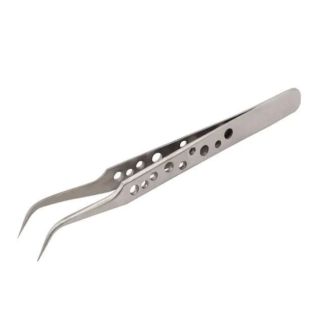 M&R Anti-static Curved Tweezers 7-SA SR 12cm