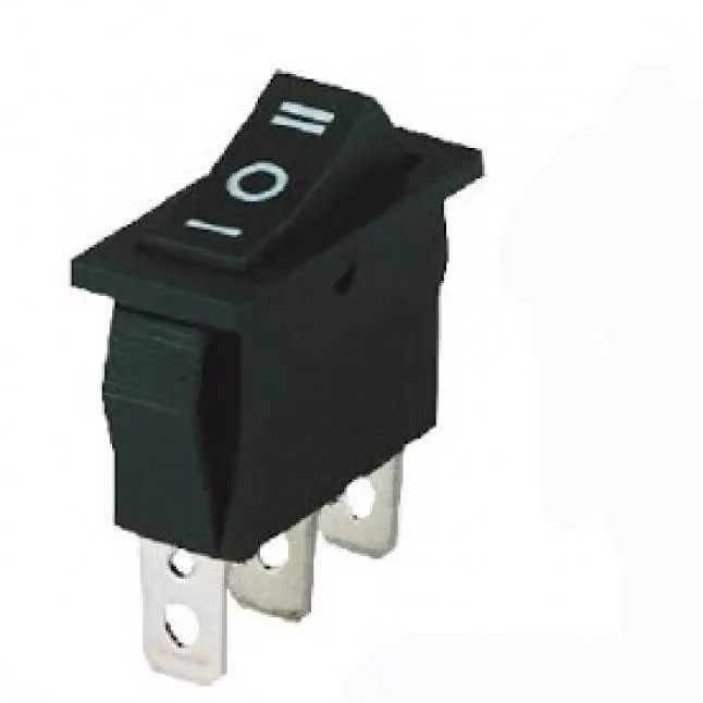 KCD3 Rocker Switch ON/OFF/ON 3-Pin 15A 250V