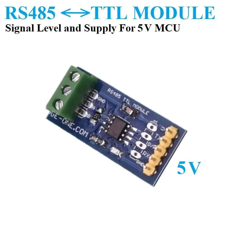 وحدة محول RS485 إلى TTL بجهد 5 فولت