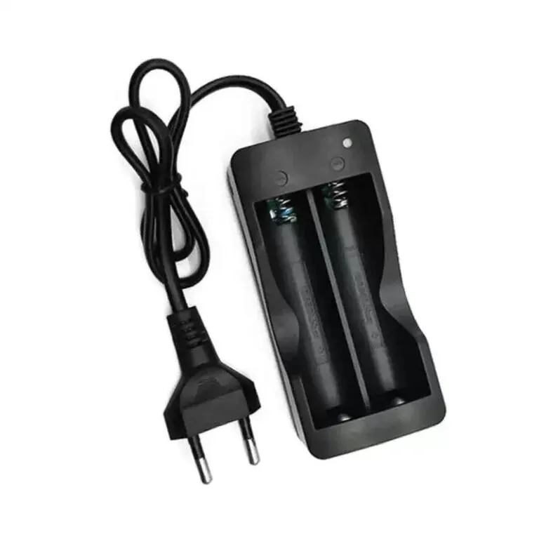 MD-202A 2-Cell 18650 Li-ion Battery Charger with LCD