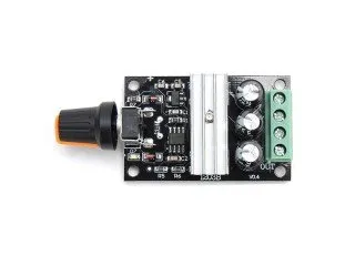 PWM DC Motor Speed Controller 3A, 6-28V, 0-100% Duty Cycle