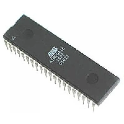 متحكم AVR ATMEGA16-16PU ذو 8 بت بغلاف DIP-40