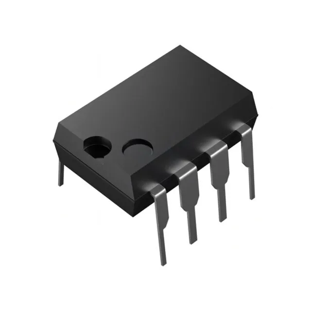 24C01 ذاكرة EEPROM تسلسلية بواجهة I²C سعة 1 Kbit بغلاف DIP-8