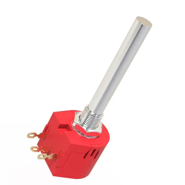 WX118 Single Turn Wire Wound Potentiometer 5KΩ 1W Long Shaft