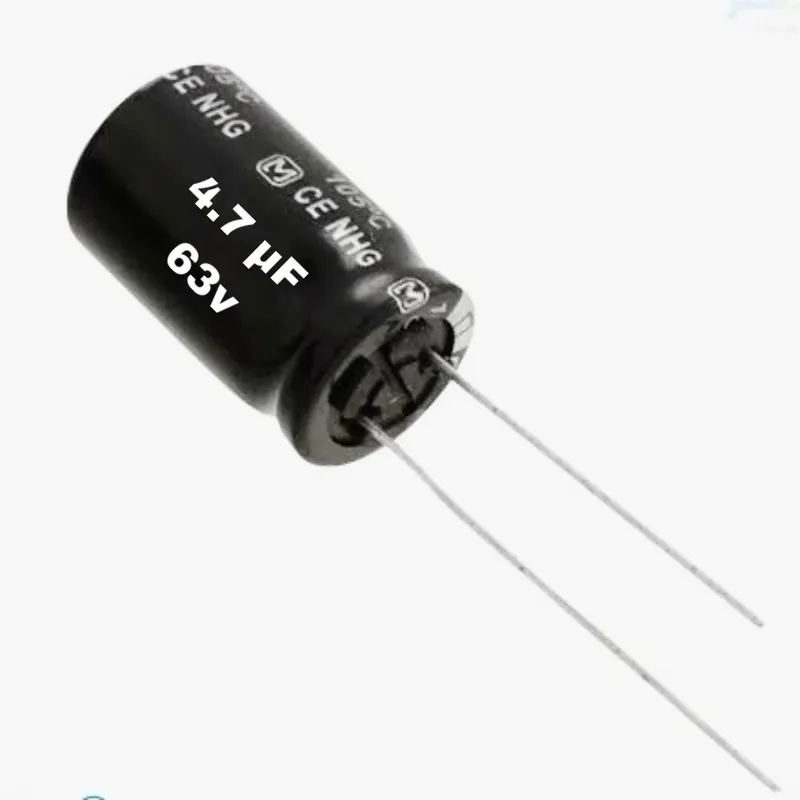 Capacitor 4.7µF 63V