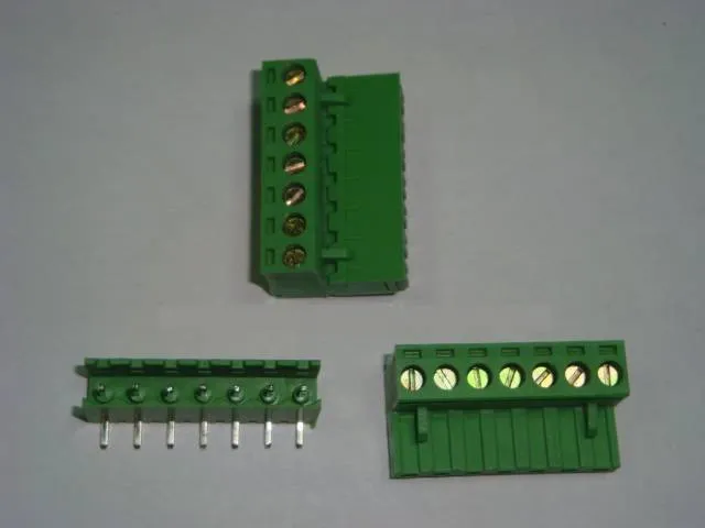 7-Pin Pluggable Screw Terminal Block 5.0mm Pitch (M/F)