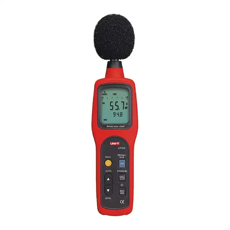UNI-T UT352 Sound Level Meter 30-130 dB with 63-Point Memory