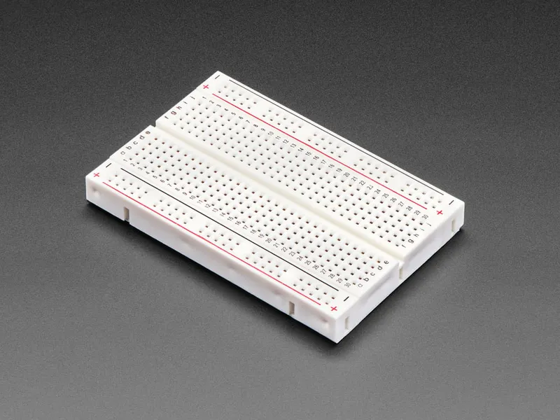 400-Point Solderless Breadboard (400 Tie Points, 0.1 in Pitch)