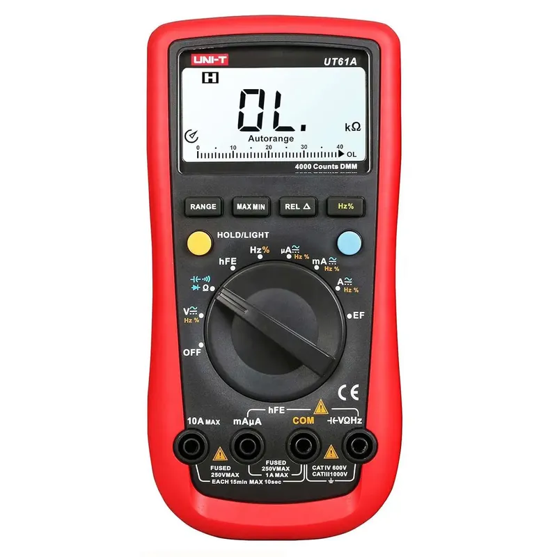 UNI-T UT61A Digital Multimeter (4000 Counts)