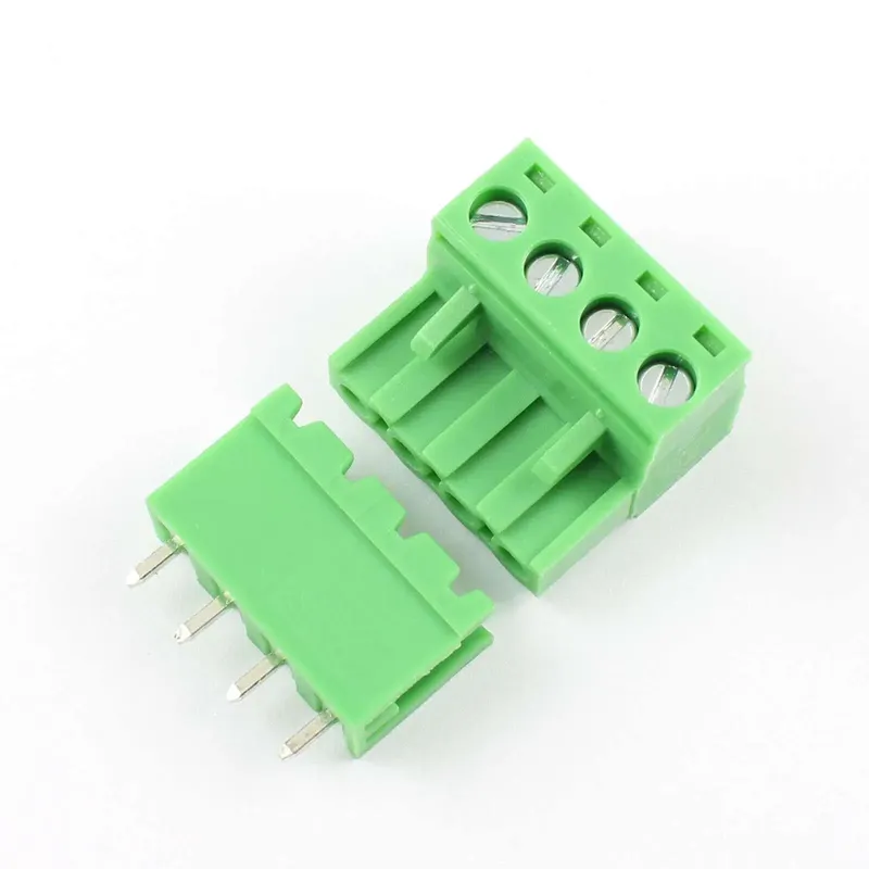 4-Pin Pluggable Terminal Block, 5.08mm Pitch