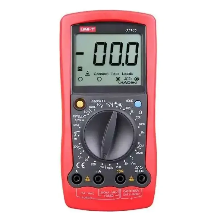 UNI-T UT105 Automotive Digital Multimeter 2000 Counts