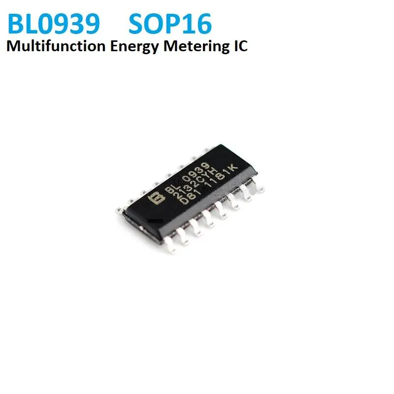BL0939 Single-Phase Energy Metering IC SOP-16