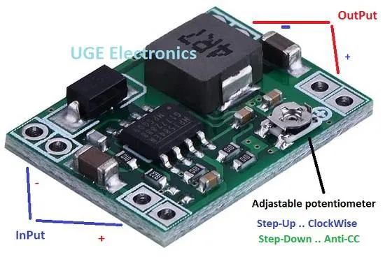 وحدة خفض جهد DC-DC قابلة للضبط 3 أمبير MP1584EN