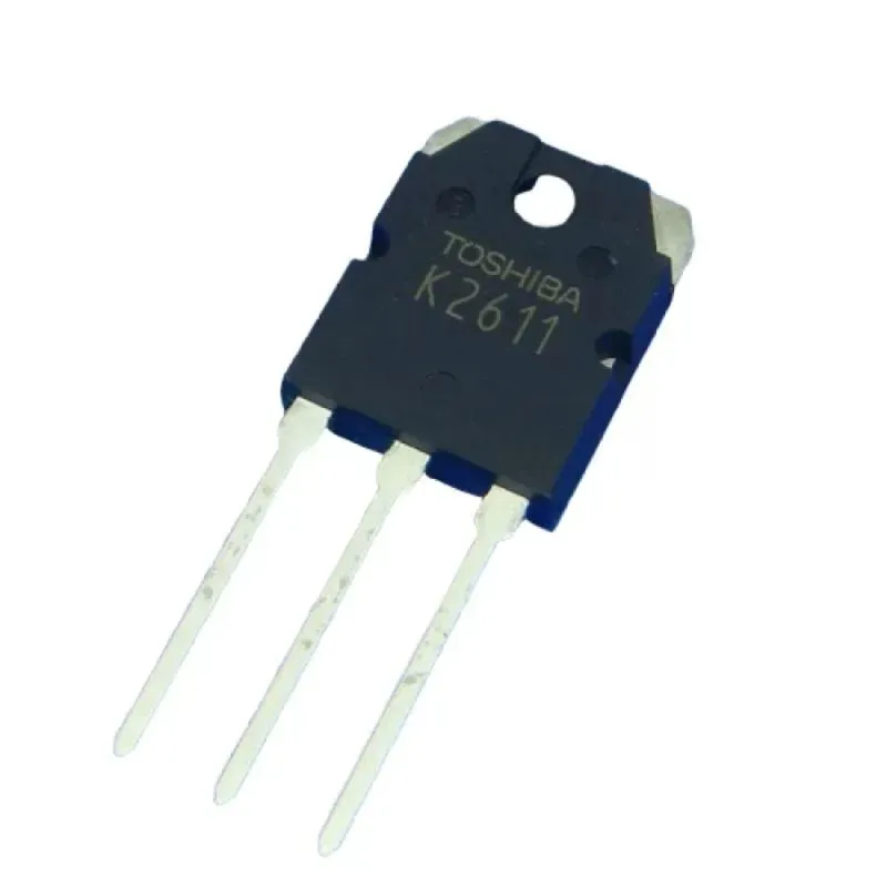 ترانزستور MOSFET من توشيبا K2611 قناة N بجهد 900V وتيار 9A غلاف TO-3PN