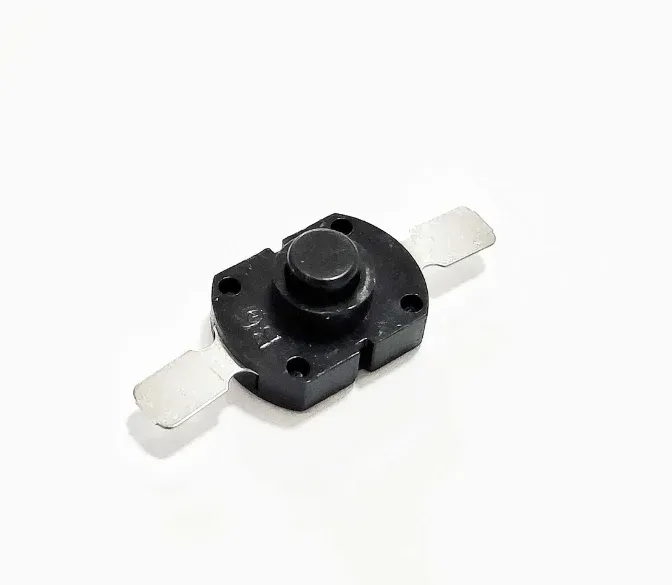 Latching ON/OFF Push-Button Switch 2-Pin 16.5x12x9.5mm (Pack of 4)