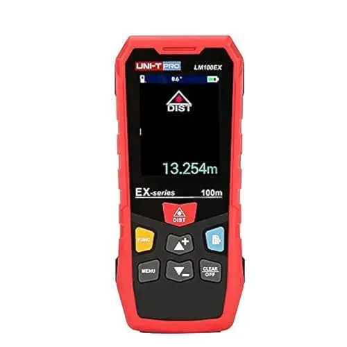 UNI-T LM100EX Laser Distance Meter, 100 m Range
