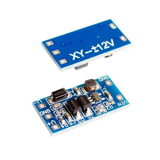 Dual-Rail ±12V DC-DC Converter Module, 2.8V–5.5V Input