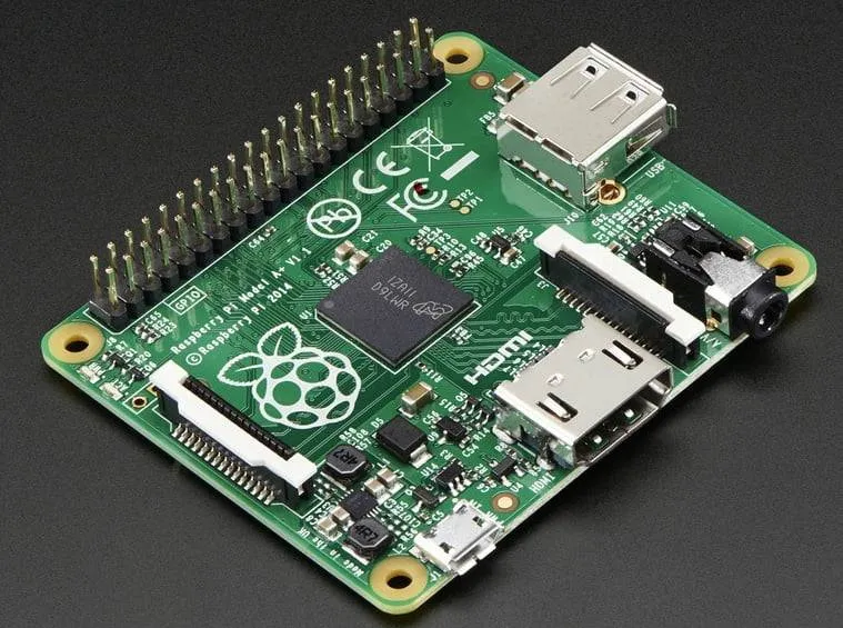 حاسب Raspberry Pi موديل A+ أحادي اللوحة